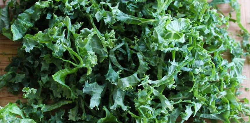 Shredded kale